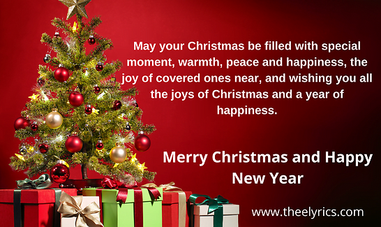 Merry Christmas And Happy New Year Messages 2021 Status
