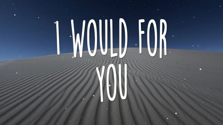 i Would For You Lauren Duski Lyrics