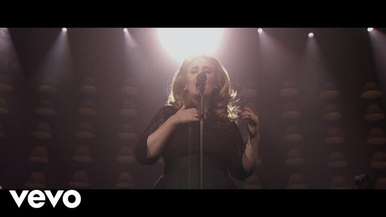 Adele Set Fire to The Rain Lyrics